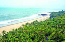 When life is  a villa and a quiet beach